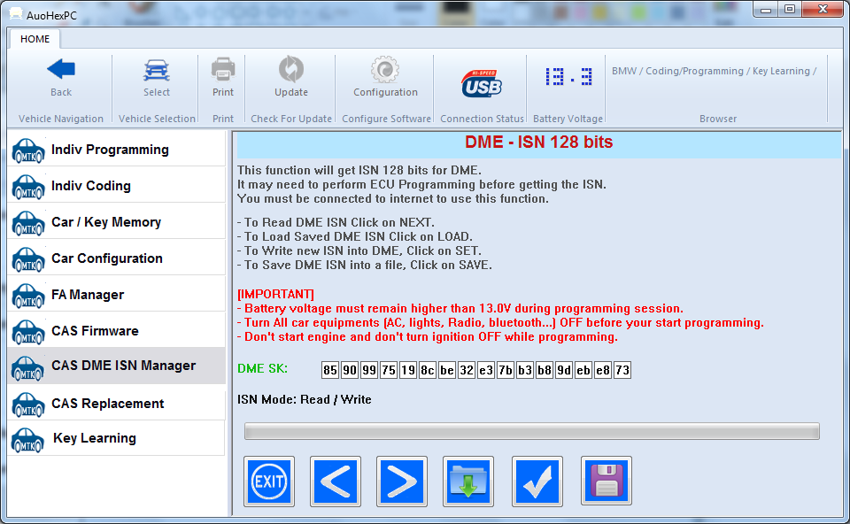Read codes. BMW isn code Reader. BMW isn Editor. Autohex BMW. BMW Standard Tools 2.12.